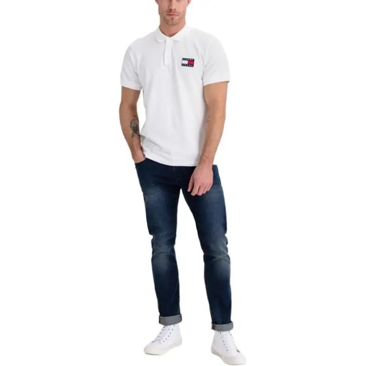 Tommy Hilfiger Polo Shirt Men's White-3
