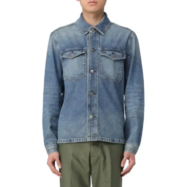 TOM FORD Flap Pocket Denim Jacket-3