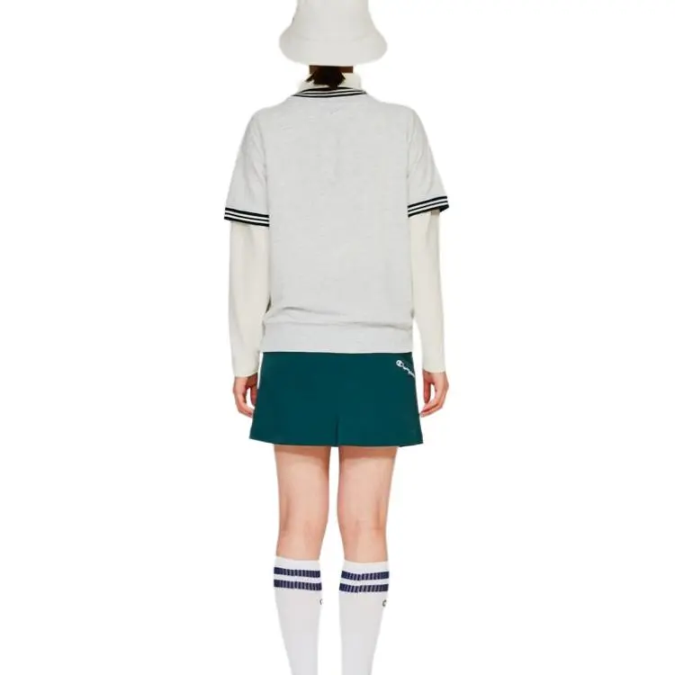 Champion FW24 Sweatshirt Women's Heather Gray-1