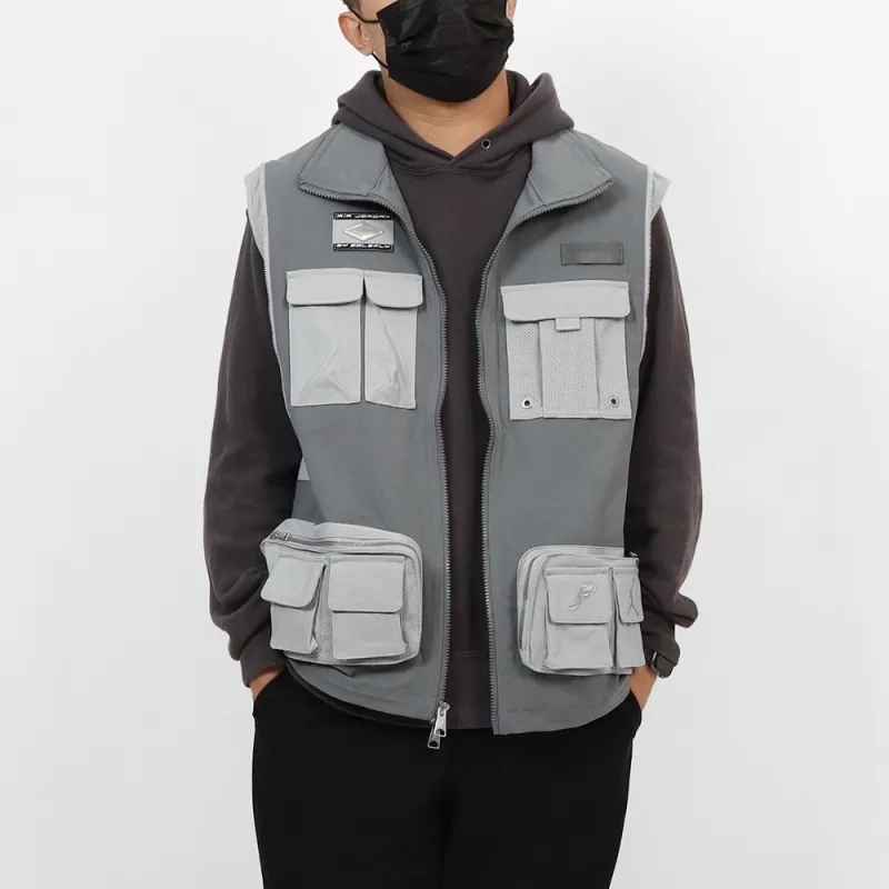 Jordan Jacket Asia Version Men's Light Smoke Gray-4
