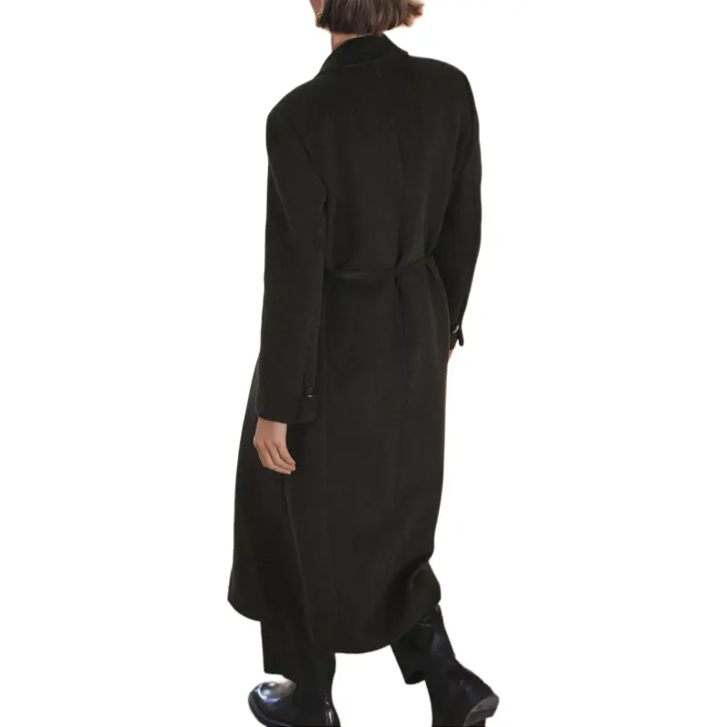 ZARA ZW Series Coats Women's Dark Khaki-4