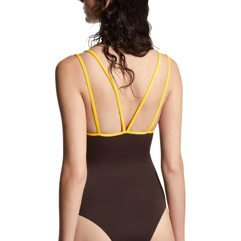 DSQUARED 2 FW24 One piece Swimsuit Women's Brown-3