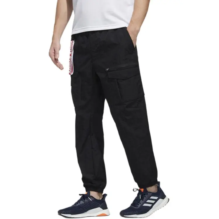 Adidas CNY Collection Knitted Sports Pants Men's Black-6