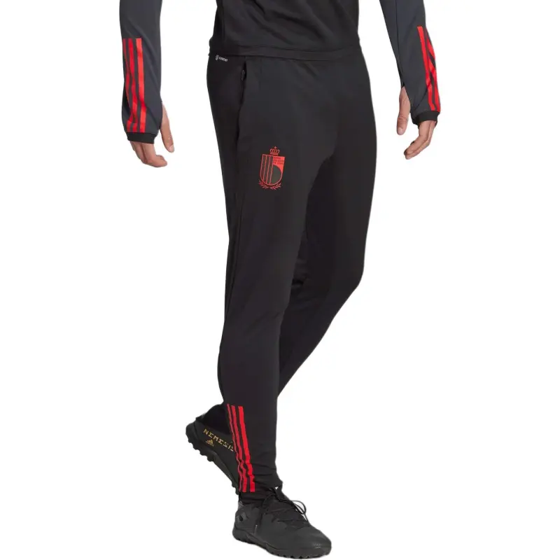 Adidas Belgium Soccer Bottoms Men's Black-1