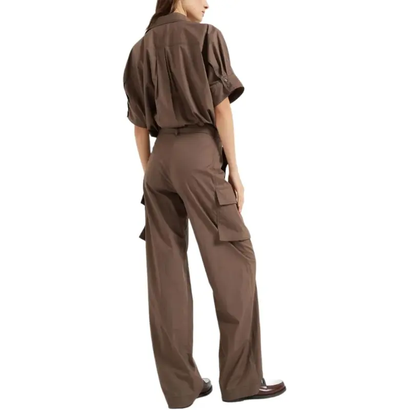 Brunello Cucinelli Poplin Jumpsuit-2