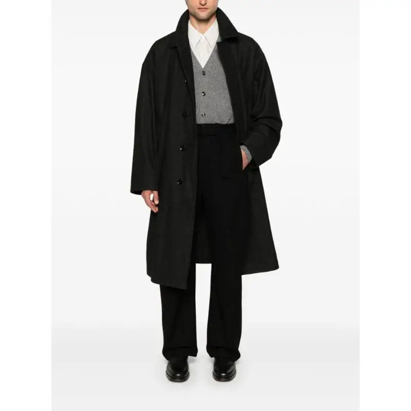 LEMAIRE Mélange-effect Coat-9