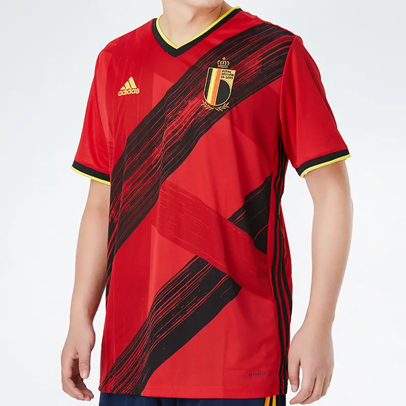 Adidas T Shirt Men's Preppy Red-2