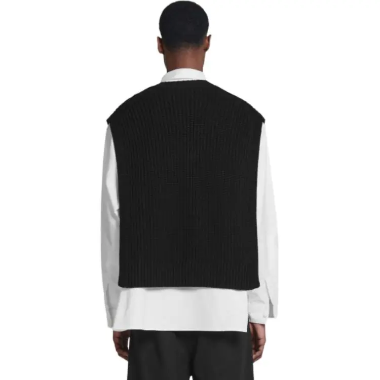 COS Vests Men Black-1