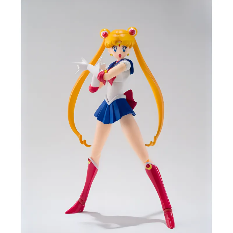 BANDAI Usagi Tsukino SHF TNT Limited Sailor Moon Soldier Moon BS Version Assembled Models-2