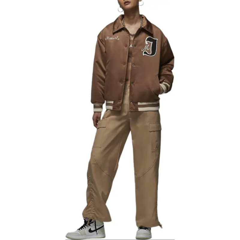 Jordan Jackets Coats Women's Antique Umber/Legend Light Umber-2