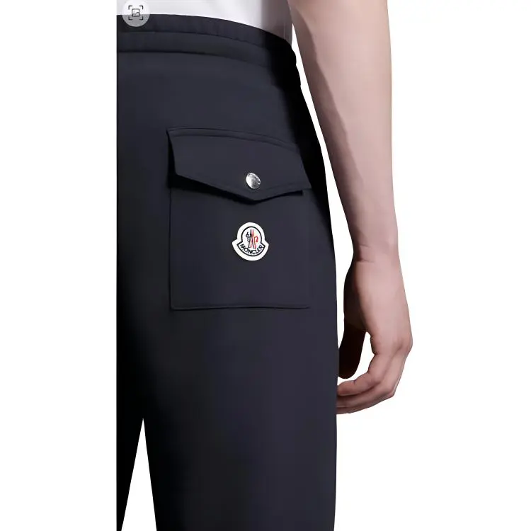 Moncler Logo Patch Drawstring Sweatpants-5
