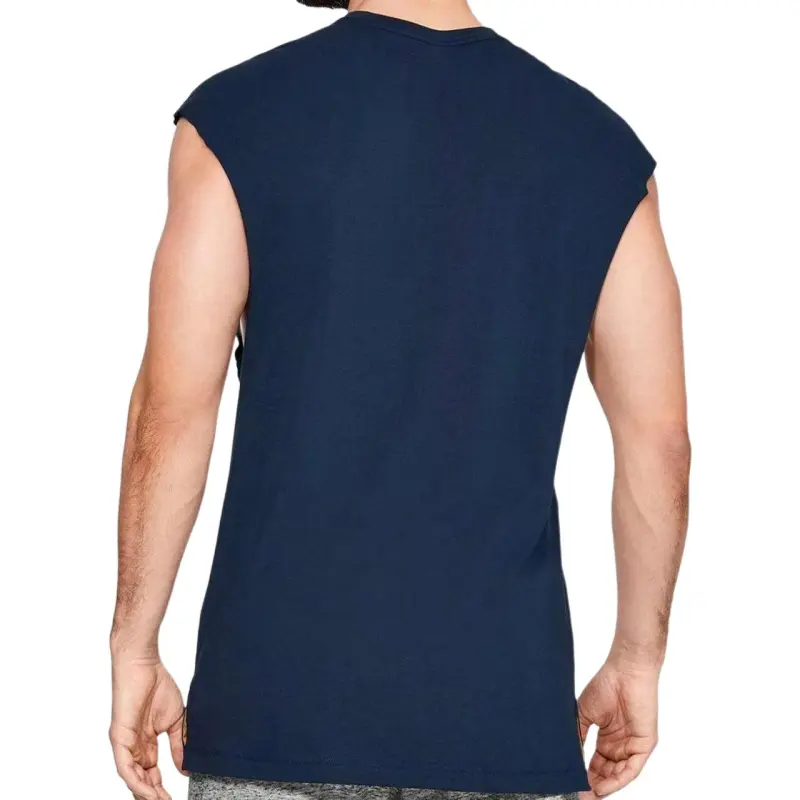 Under Armour Project Tank Tops Men's Navy Blue-0