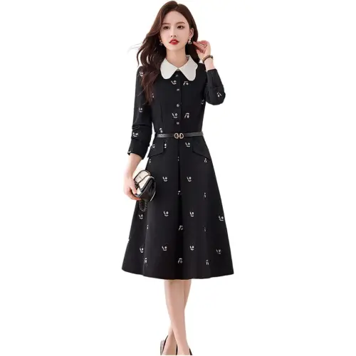 Fele.d Long Sleeved Dress Women's