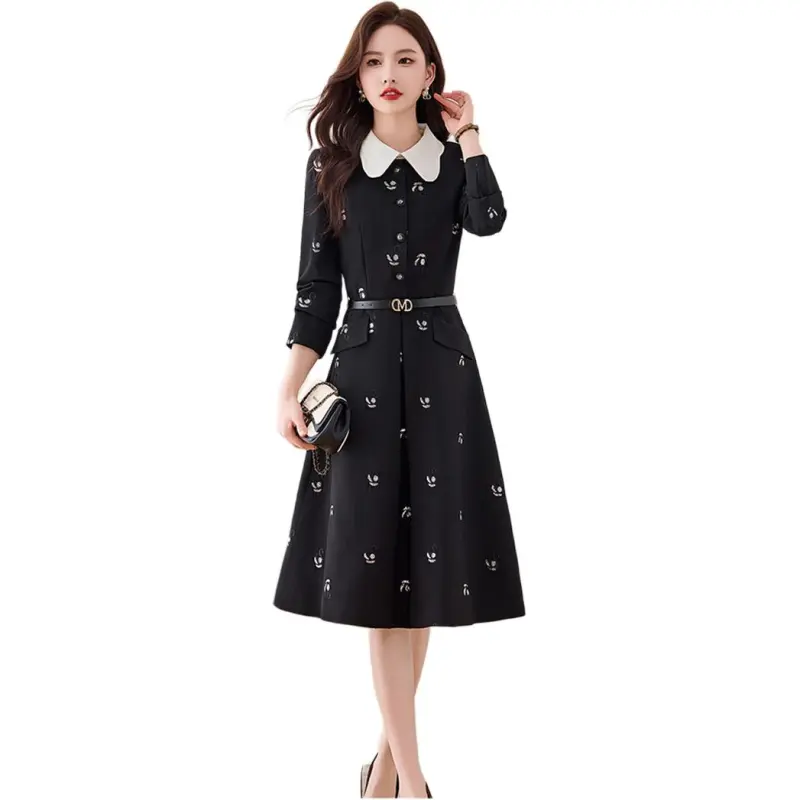 Fele.d Long Sleeved Dress Women's-0