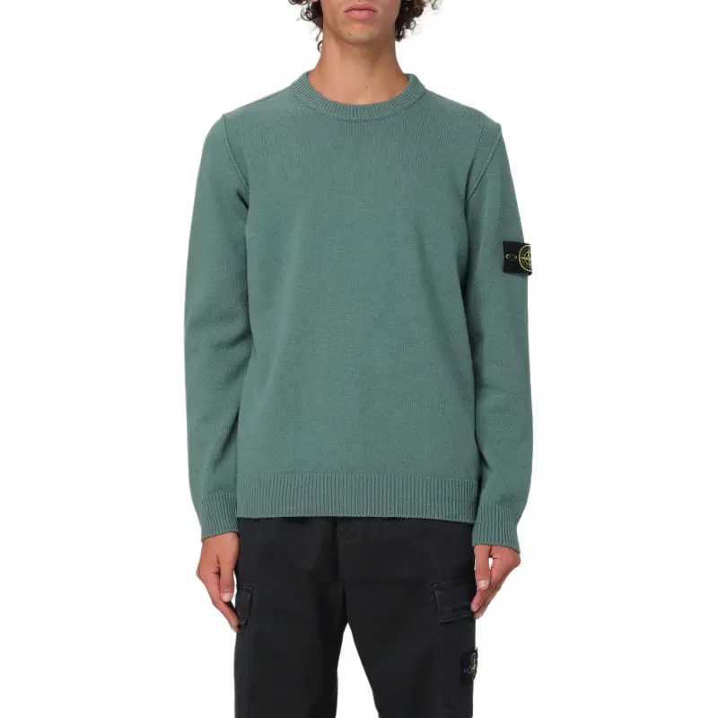 STONE ISLAND Compass motif Knit Jumper-3