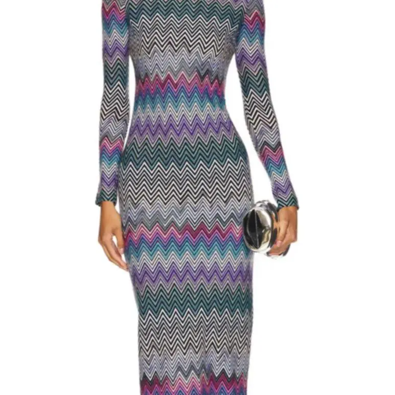 MISSONI Zig-Zag Maxi Dress-4