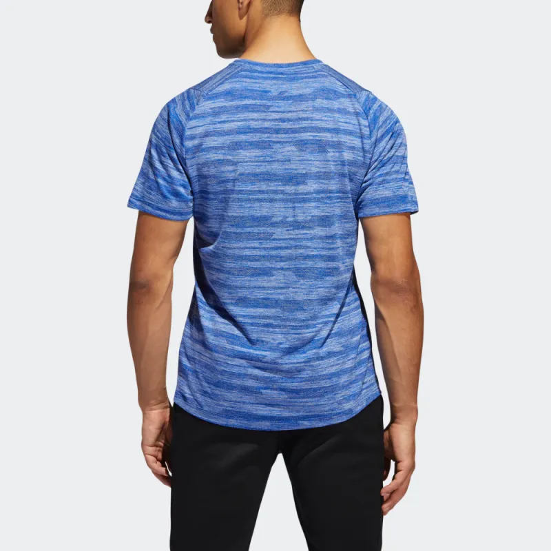Adidas T Shirt Men's Collegiate Blue-3