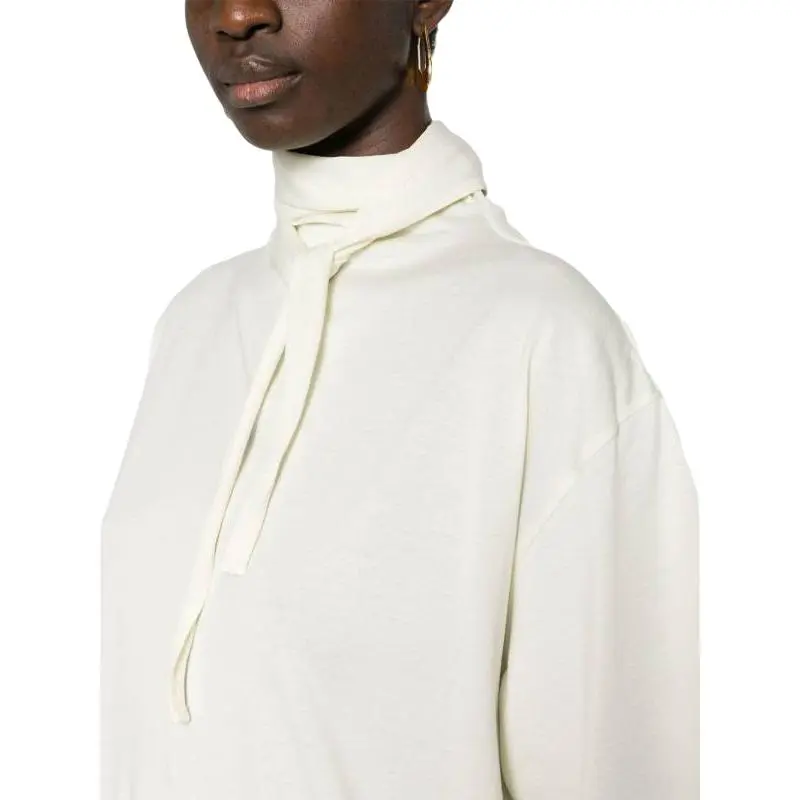 Lemaire Tie-neck T-shirt-4