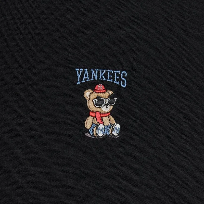 MLB New York Yankees Scowling Bear Collection Sweatshirt Men's Black-4
