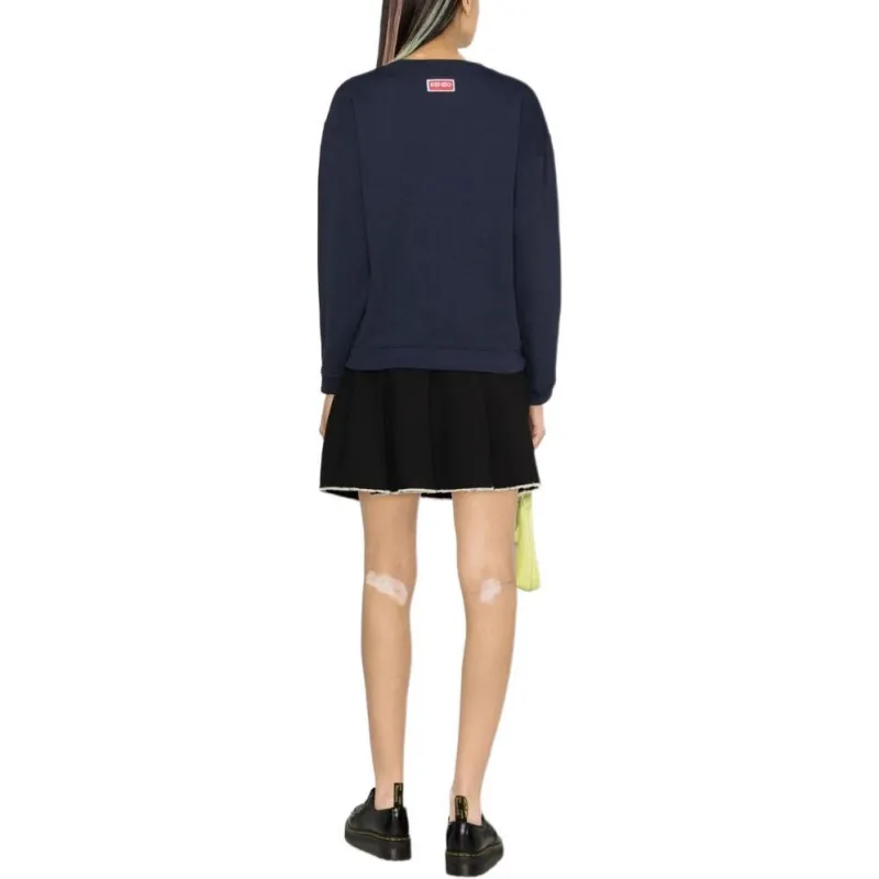 KENZO Logo Printed Crewneck Sweatshirt-4