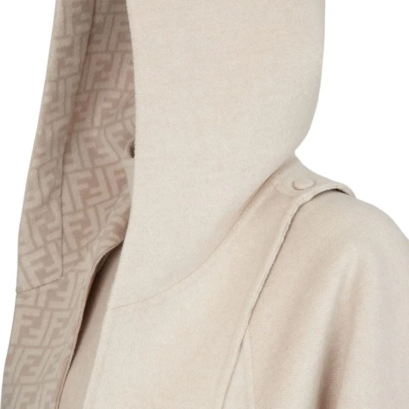 FENDI Ff Motif Hooded Jacket-3