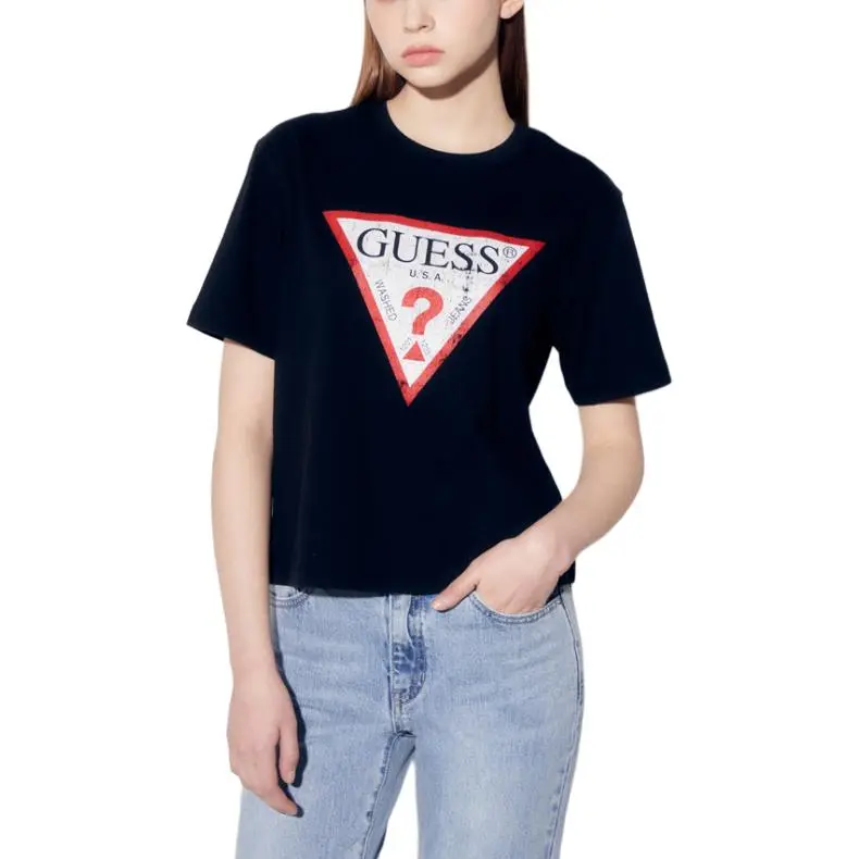 GUESS T Shirts Men Black-2