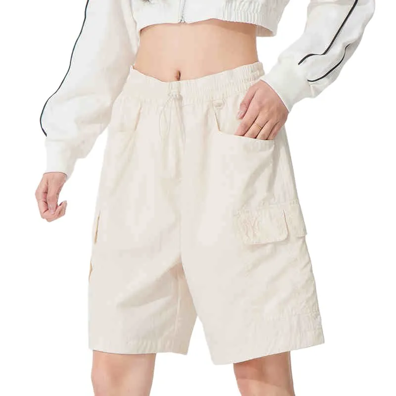 MLB Cargo Shorts Unisex Beige-2