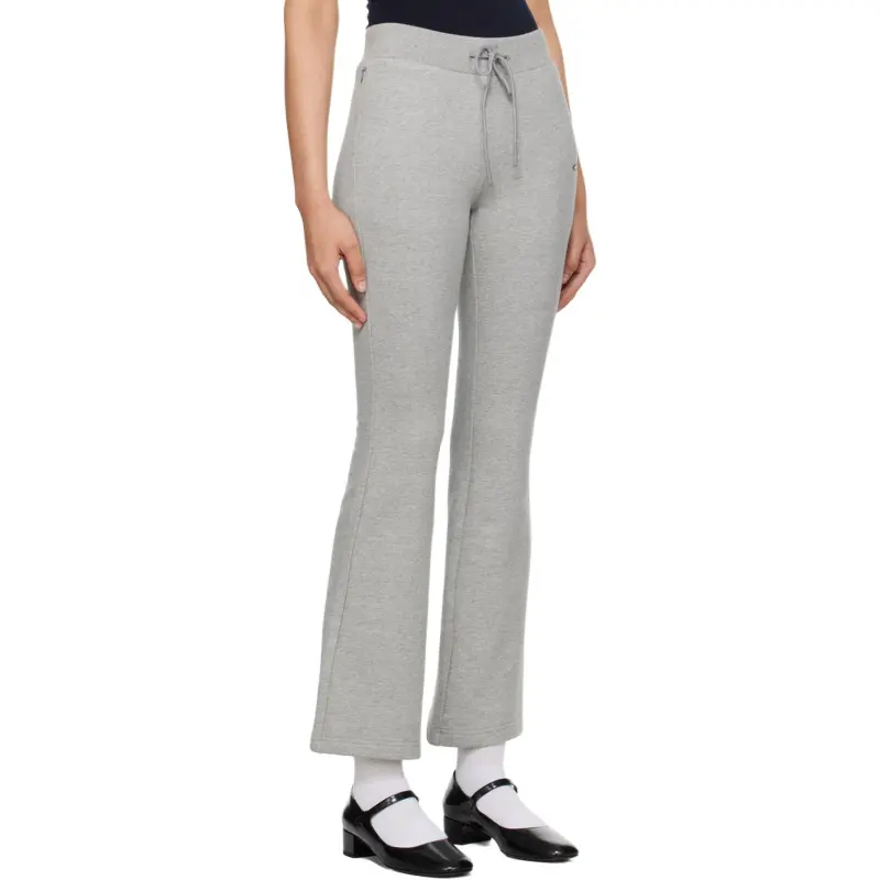Fax Copy Express Knitted Sweatpants Women's Gray-2