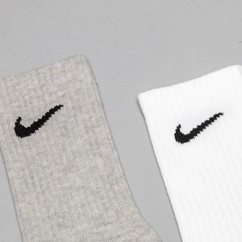 Nike Mid Calf Socks Unisex Combo Set 3 Pack-4