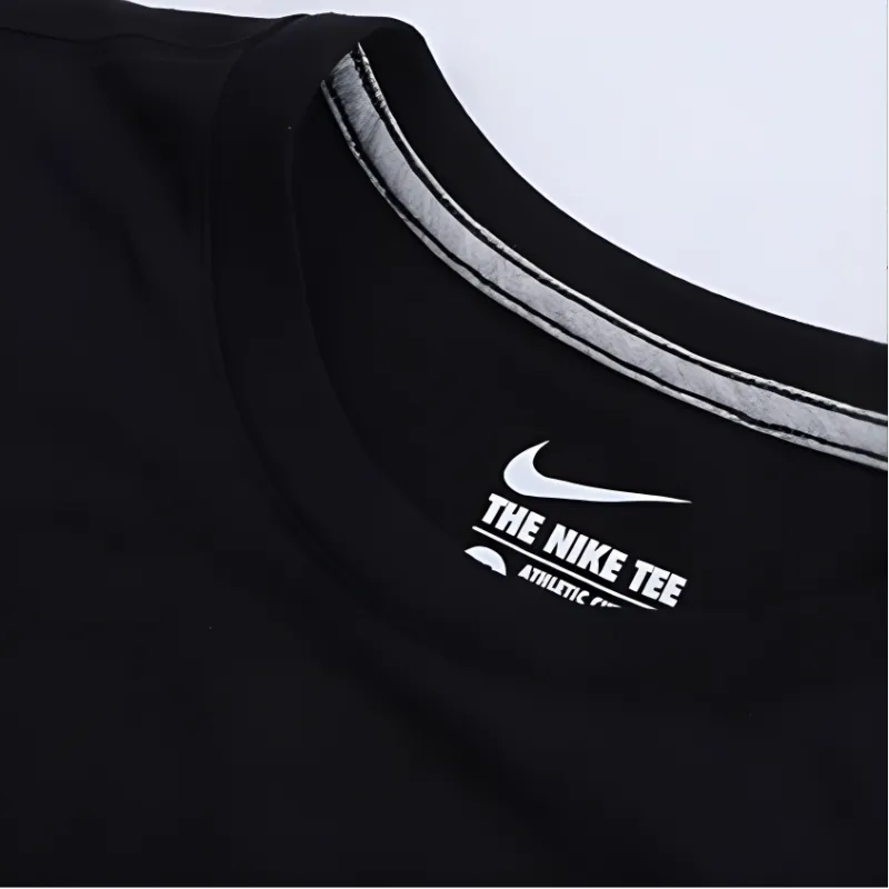 Nike T Shirts Men Black-3