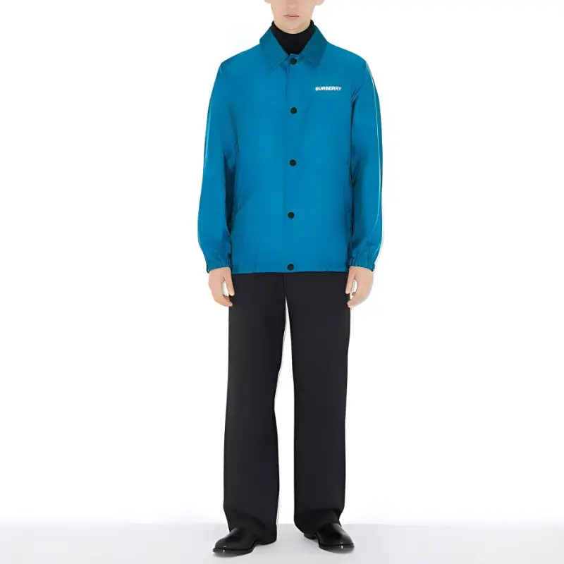 Burberry Embroidered Logo Jacket-1