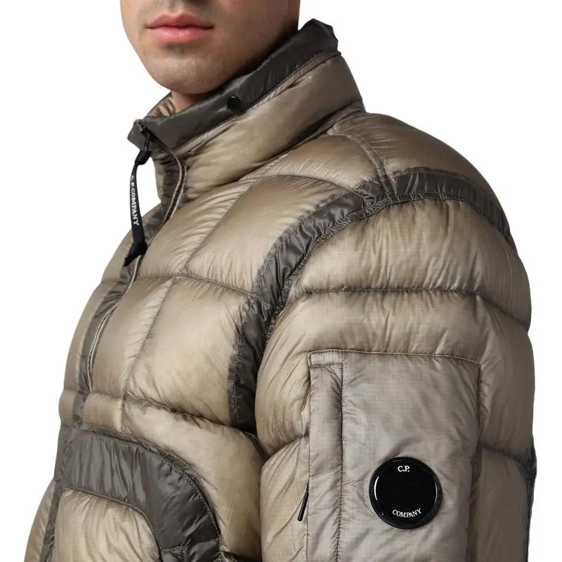 C.P.Company Down Jacket Men's Beige-4