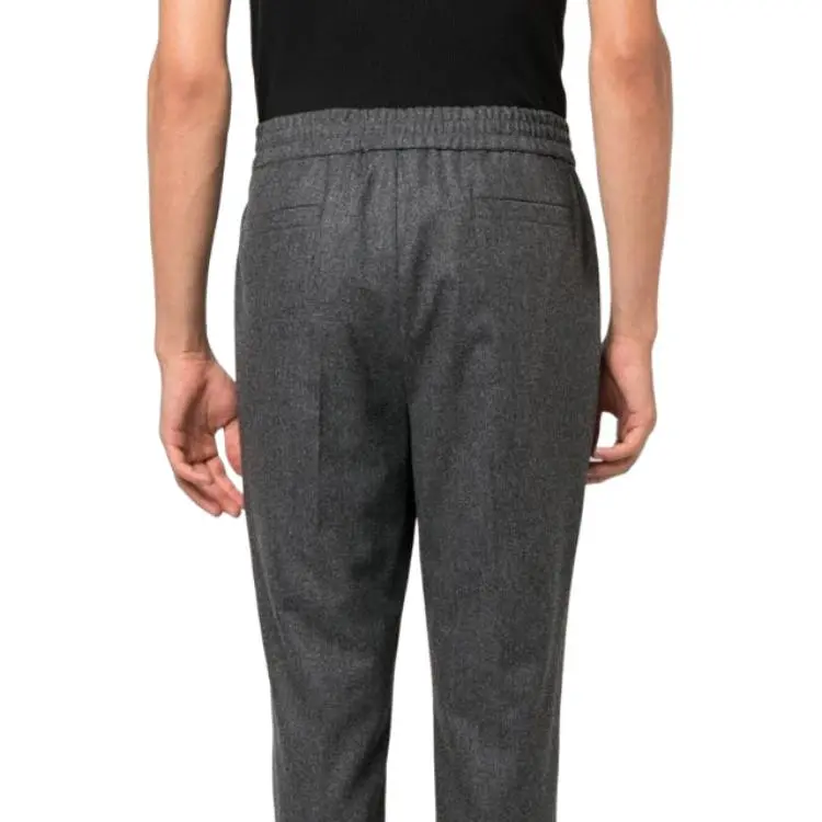 Brunello Cucinelli Drawstring Pleated Trousers-4