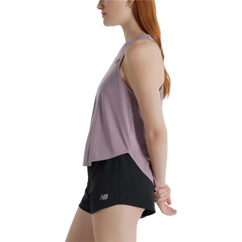 New Balance Drapey FW24 Tank Top Women's Ice Wine-3