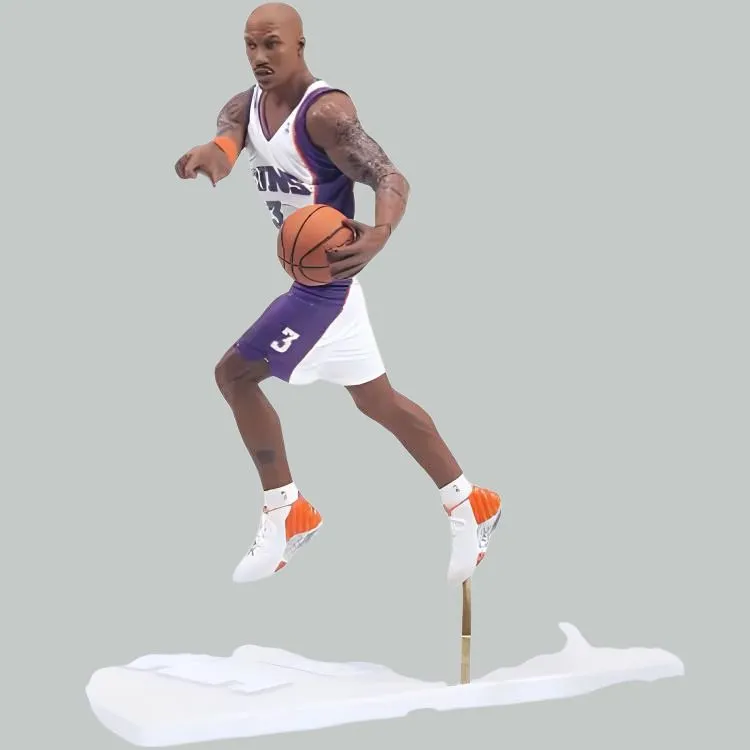 McFARLANE NBA Player Character McCollum Flannel Collection Generation 5, Stephon Marbury Scale Figures 15.2cm-1
