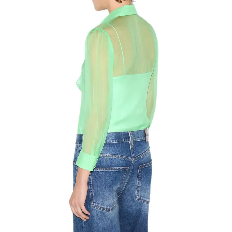 GUCCI Shirts Women's Green-3