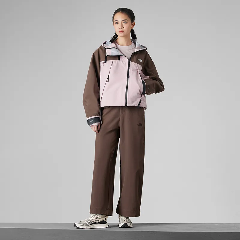 THE NORTH FACE UE Series Windbreaker Jackets Women's Crystal Rose Pink-1