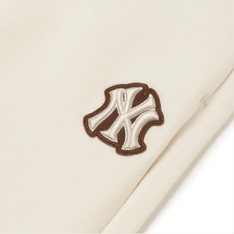 MLB Knitted Sports Pants Unisex Ivory White-3