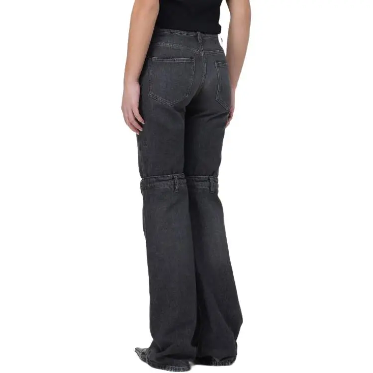 COPERNI Logo Patch Mid Rise Jeans-4