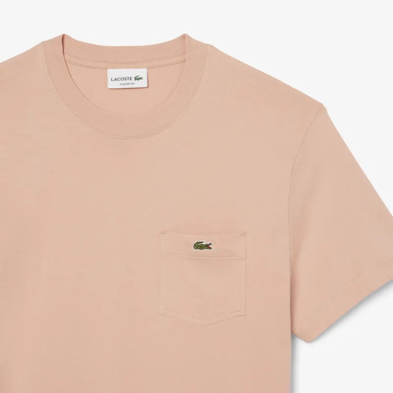 LACOSTE T Shirt Men's ZIH/Light Brown-4