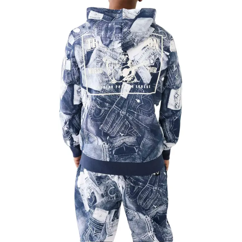 TRUE RELIGION Sweatshirt Men's Blue-1