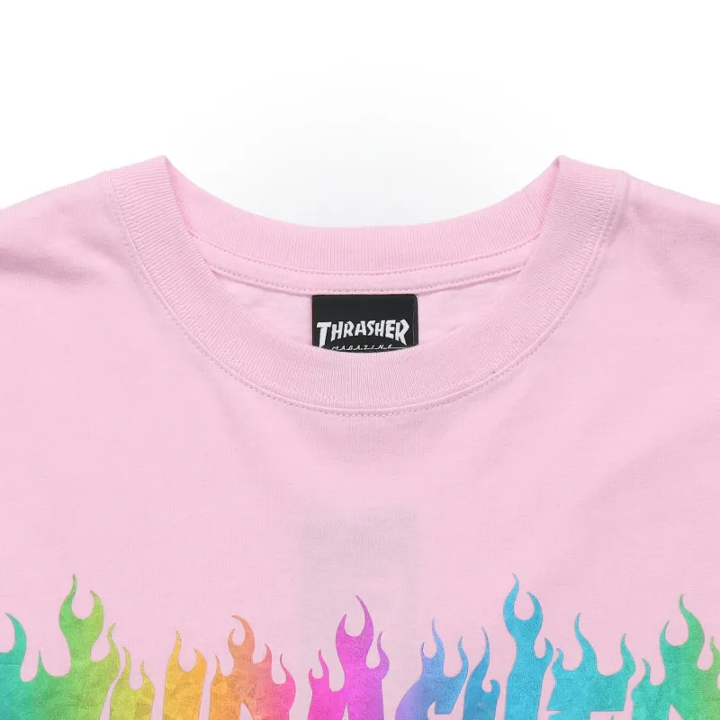 Thrasher T Shirt Japan Version Unisex Pink-1