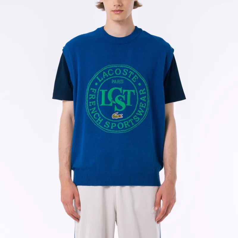 LACOSTE Tank Tops Men Blue-2