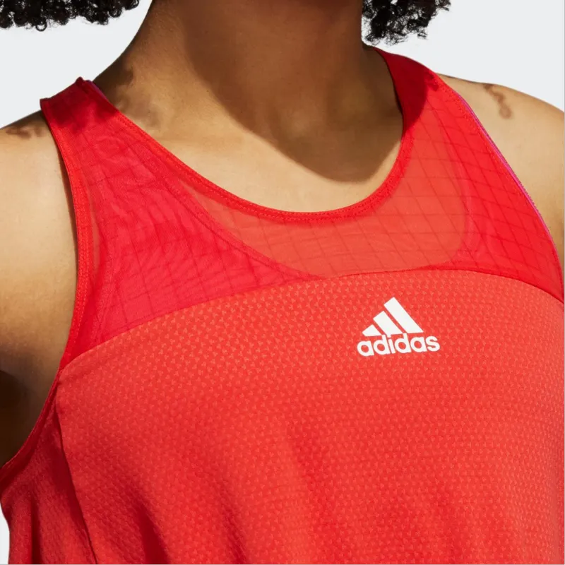 Adidas Tank Tops Women's Red-4
