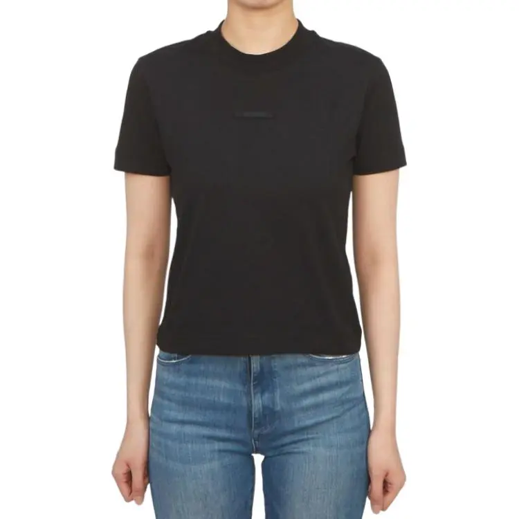 Jacquemus Le T Shirt Gros Grain 'Black'-3