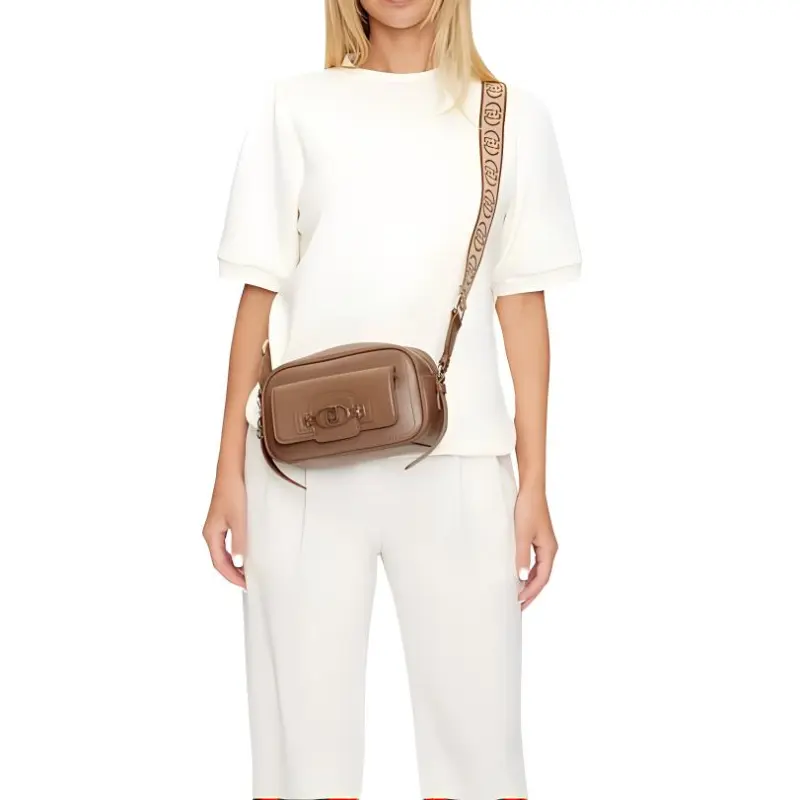 LIU·JO Artificial Leather Shoulder Bag Trumpets Women's Cognac-4