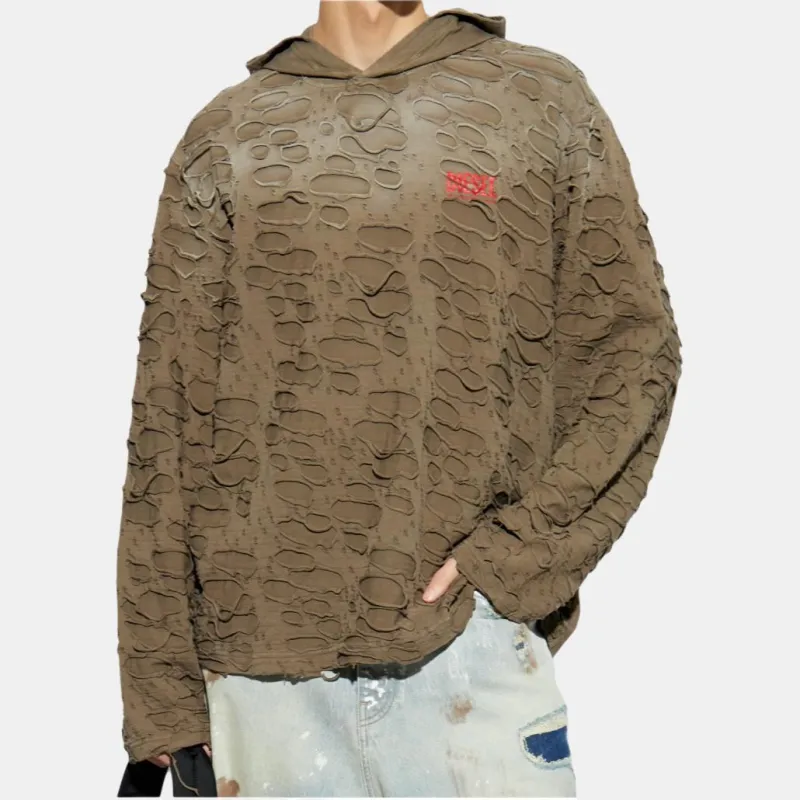 DIESEL T Crane Ls Hoodie-1