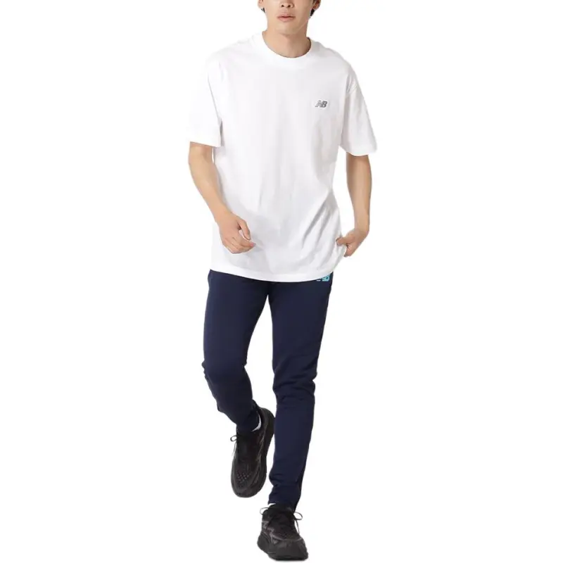 New Balance SS25 Knitted Sweatpants Men's Marine Blue-2
