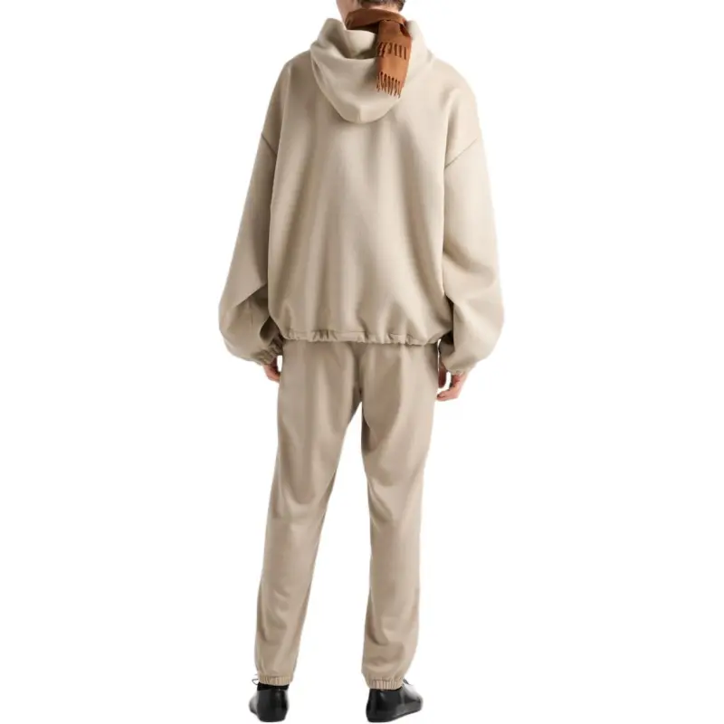 PRADA SS24 Casual Pants Men's Limestone-2