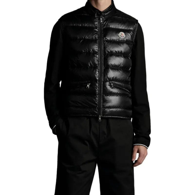 Moncler Gui Packable Zip Up Padded Gilet-5